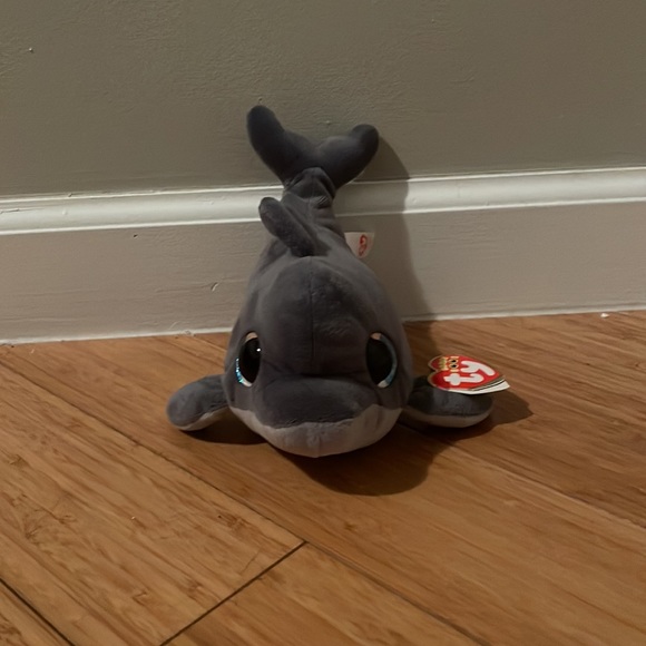 Brand new Ty toys never used! Hedgehog!Dolphin and narwhal are new with tags. - Picture 3 of 4